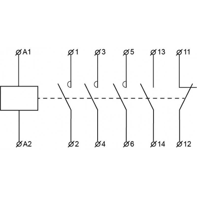Пускач ПМ 4-65 F7 110B (LC1-D6511)