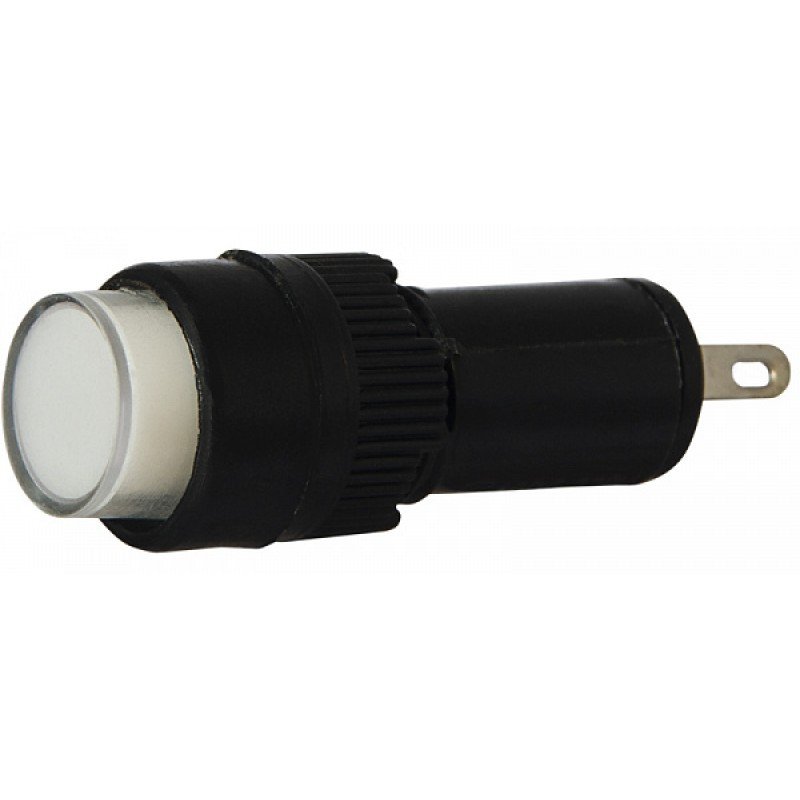 Сигнальна арматура AD22E-10DS біла 220V АC