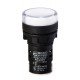 Сигнальна арматура AD22-22DS біла 220V АC