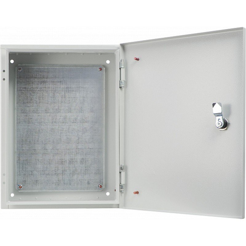 Корпус з монтажною панеллю металевий 40*30*25, IP31, серії UBox