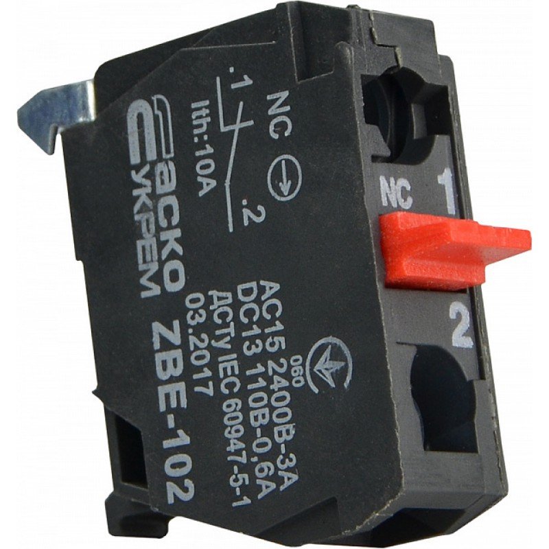 ZBE-102 N/C Контакт до постів керування XAL-D