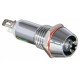 Сигнальна арматура AD22C-10 біла 220V AC