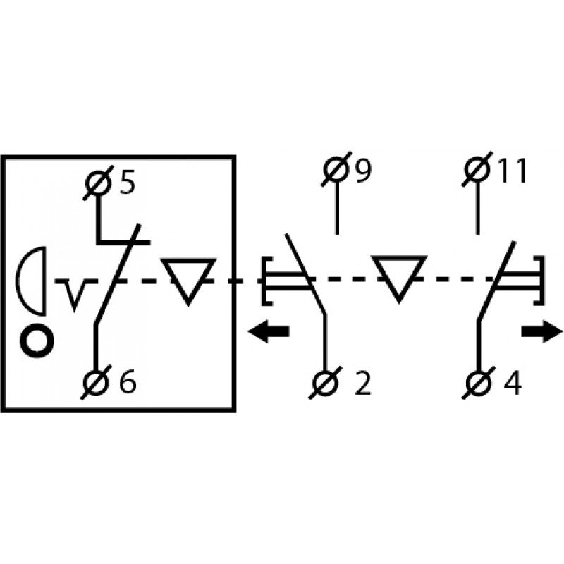 Пост кнопковий XAL-B3-2713К з ключем