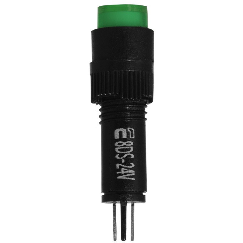Сигнальна арматура AD22E-8DS зелена 24V АC/DC