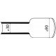 Термоусаджувальна трубка з клейовим шаром d 90мм чорна шт.(1м)
