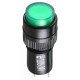Сигнальна арматура AD22E-12DS зелена 24V АC/DC
