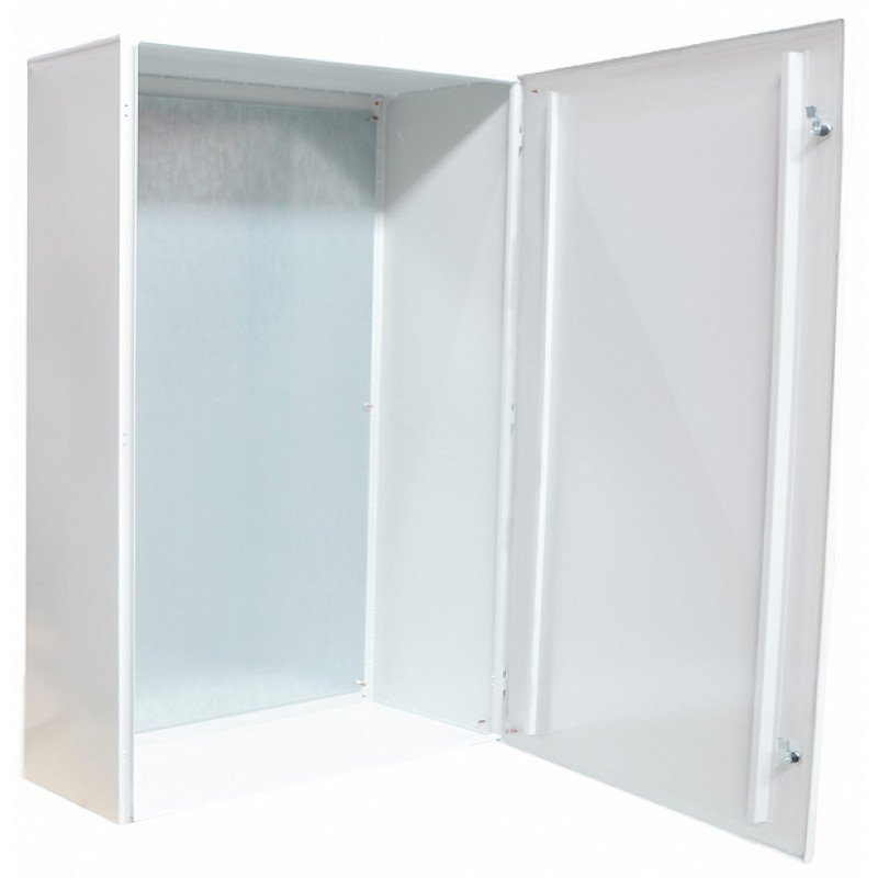 Корпус з монтажною панеллю металевий 100*65*30, IP31, серії UBox