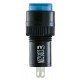 Сигнальна арматура AD22E-12DS синя 220V АC