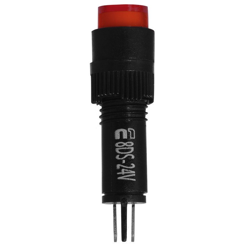 Сигнальна арматура AD22E-8DS червона 24V АC/DC