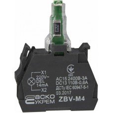 ZBV-M4 Блок для підсвіч. червоний 220В для кнопок TB5