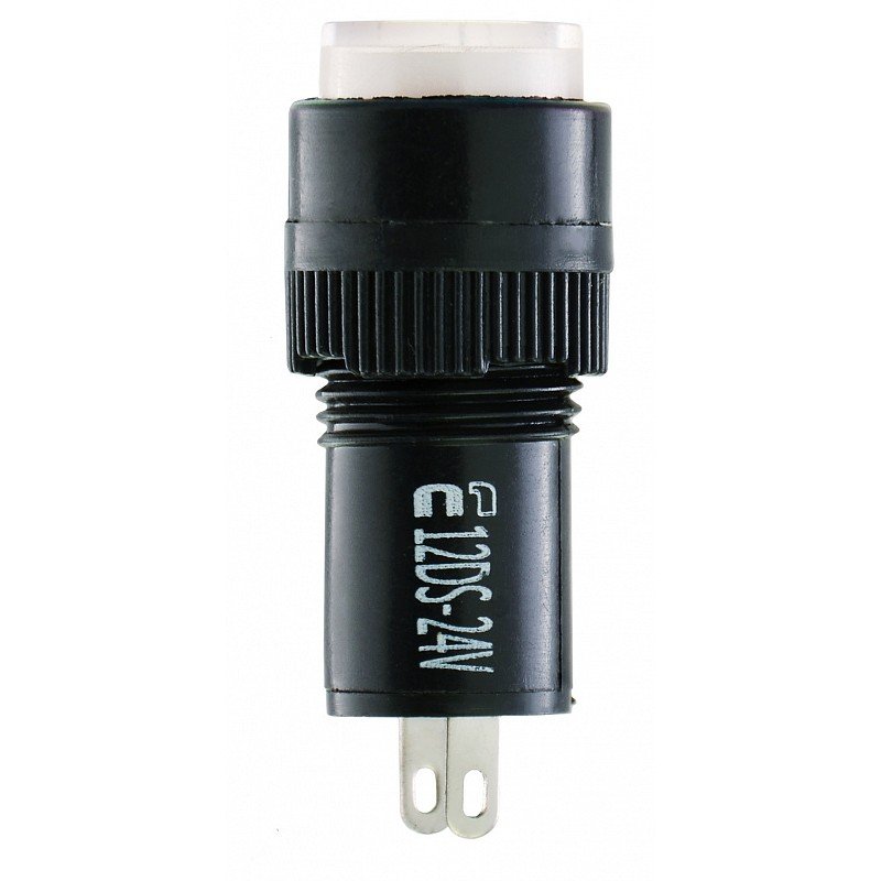 Сигнальна арматура AD22E-12DS біла 24V АC/DC