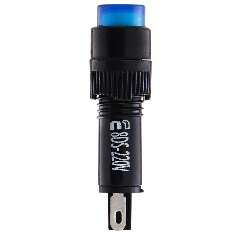 Сигнальна арматура AD22E-8DS синя 220V АC