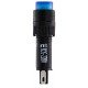Сигнальна арматура AD22E-8DS синя 220V АC