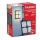 LED свiтильник VARGO ЖКХ 24W 6500K 2400lm IP54 прямокутн. Розмір: 200x162x58мм (111854)