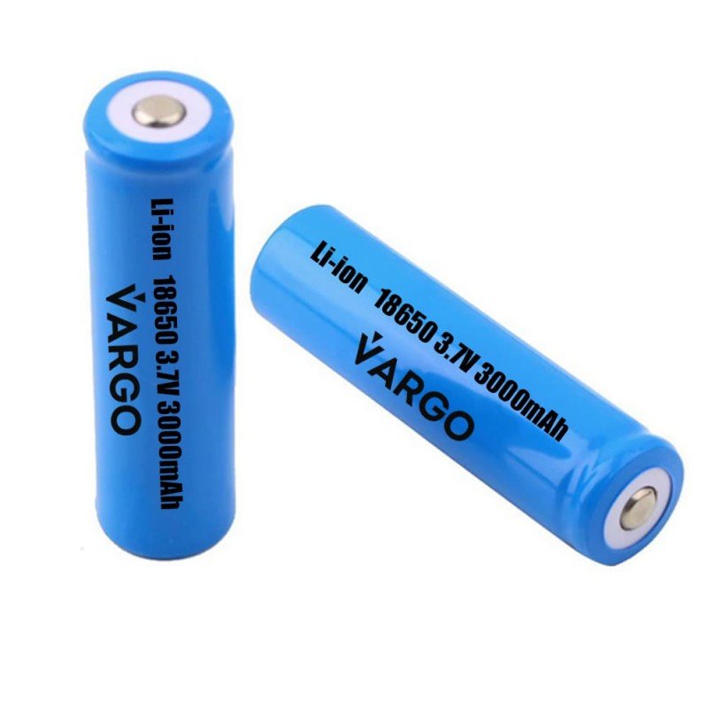 Акумулятор 18650 Li-Ion VARGO 3,7V 3000mAh, 111883
