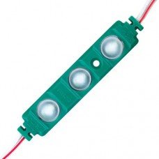 LED модуль VARGO 12V 1.5W зелений IP67 70*15*8.5mm 160° SMD 5730 120-140lm (V-116919)