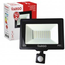 LED прожектор з датчиком руху VARGO 50W 6500K 4500lm (330350)