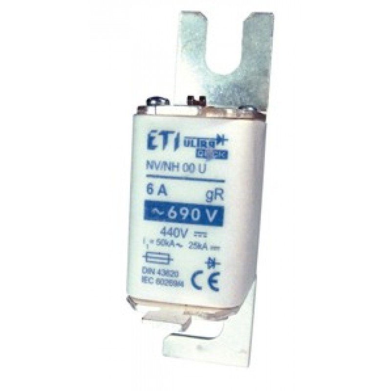 Плавка вставка (запобіжник) S000UQU/80/6A/690V 004331003