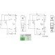Корпус запобіжника EFH 10 DC 1p LED 002540211