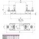 Корпус запобіжника PK 2-100 M10-M10 1p 1000V 004123401