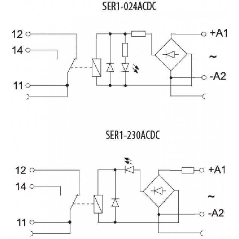 Реле SER1-230ACDC 002473053