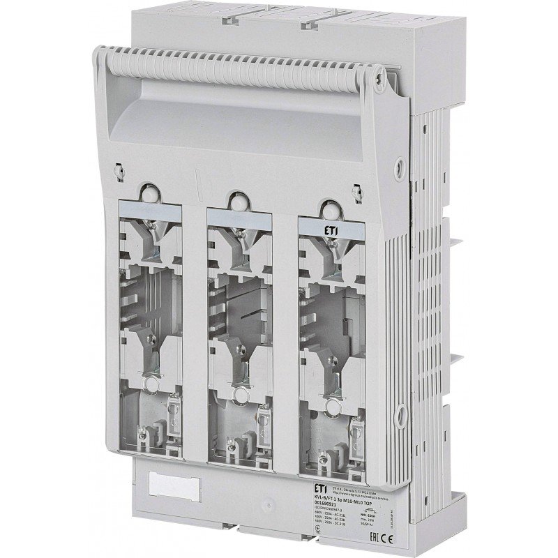 Разъединитель предохранителей KVL-B/FT-1 3p M10-M10 TOP 001690921 Не виготовляється