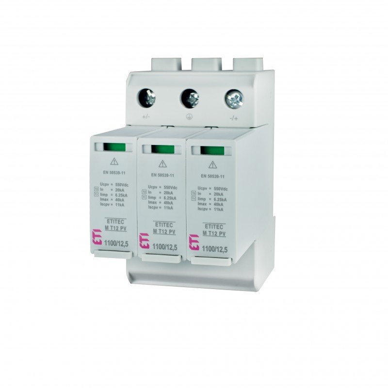 Обмежувач перенапруги ETITEC M T12 PV 1100/12,5 Y 002440511