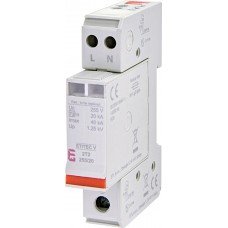 Обмежувач перенапруги ETITEC V 2T2 255/20 1+1 RC 002442948
