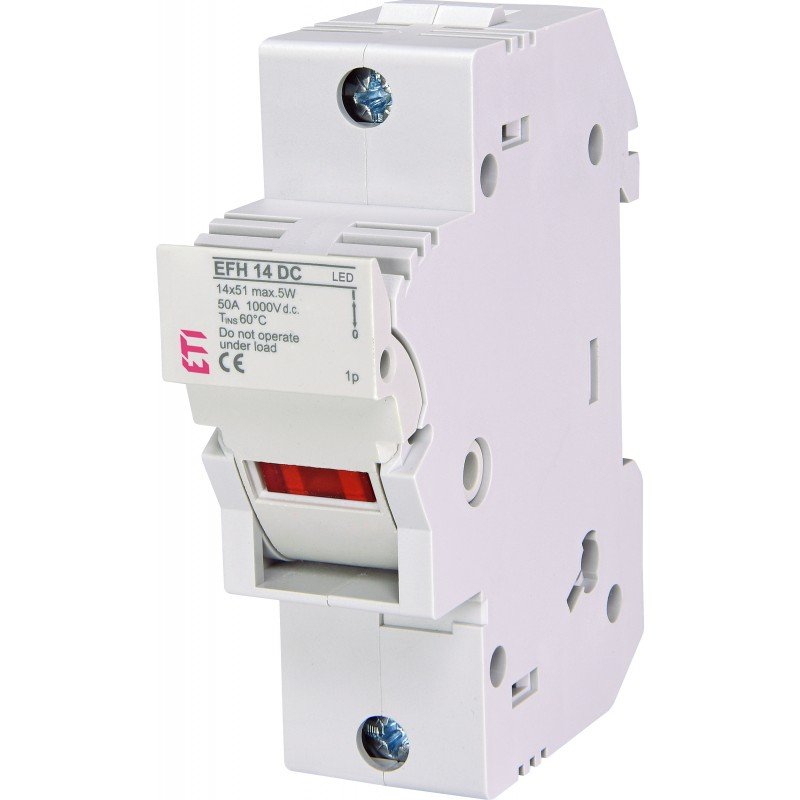 Корпус запобіжника EFH 14 DC 1p LED 002560211