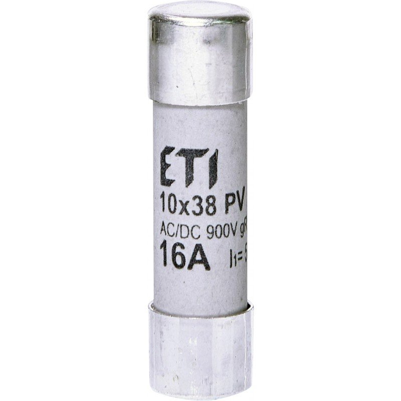 Плавка вставка (запобіжник) CH10x38 gR 16A/900V AC/DC 002625033