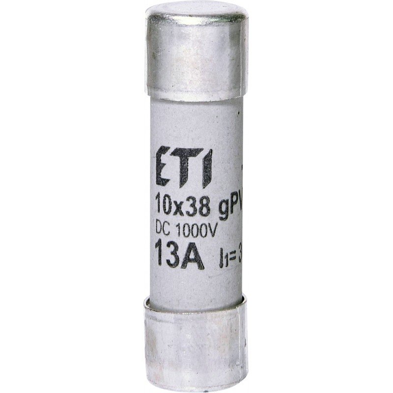 Плавка вставка (запобіжник) CH10x38 gPV 13A/1000V DC 002625078