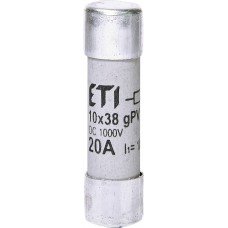 Плавка вставка (запобіжник) CH10x38gPV 20A 1000V UL 002625108