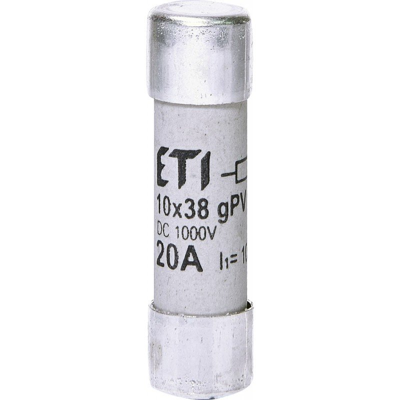 Плавка вставка (запобіжник) CH10x38gPV 20A 1000V UL 002625108