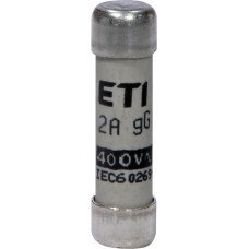 Плавка вставка (запобіжник) CH8x32 gG 2A/400V 002651002