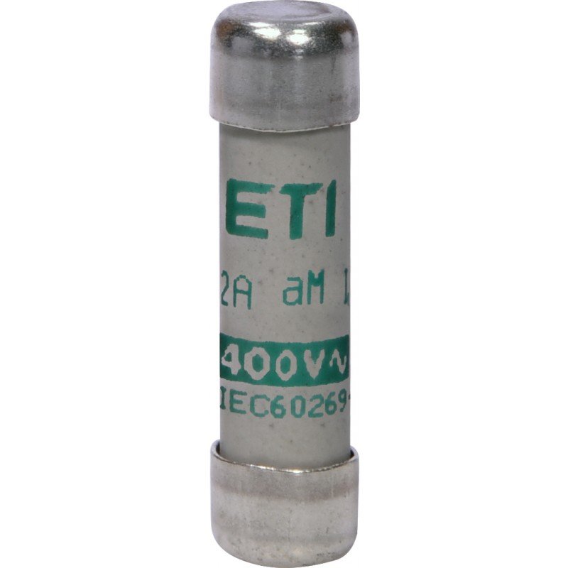 Плавка вставка (запобіжник) CH8x32 aM 2A/400V 002652001