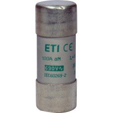 Плавка вставка (запобіжник) CH22x58 aM 100A/500V 002652052
