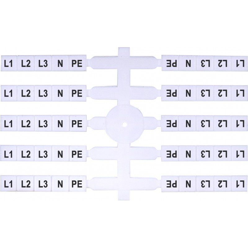 Аксесуари до гвинт. клем EO3 L1,L2,L3,N,PE 003901816