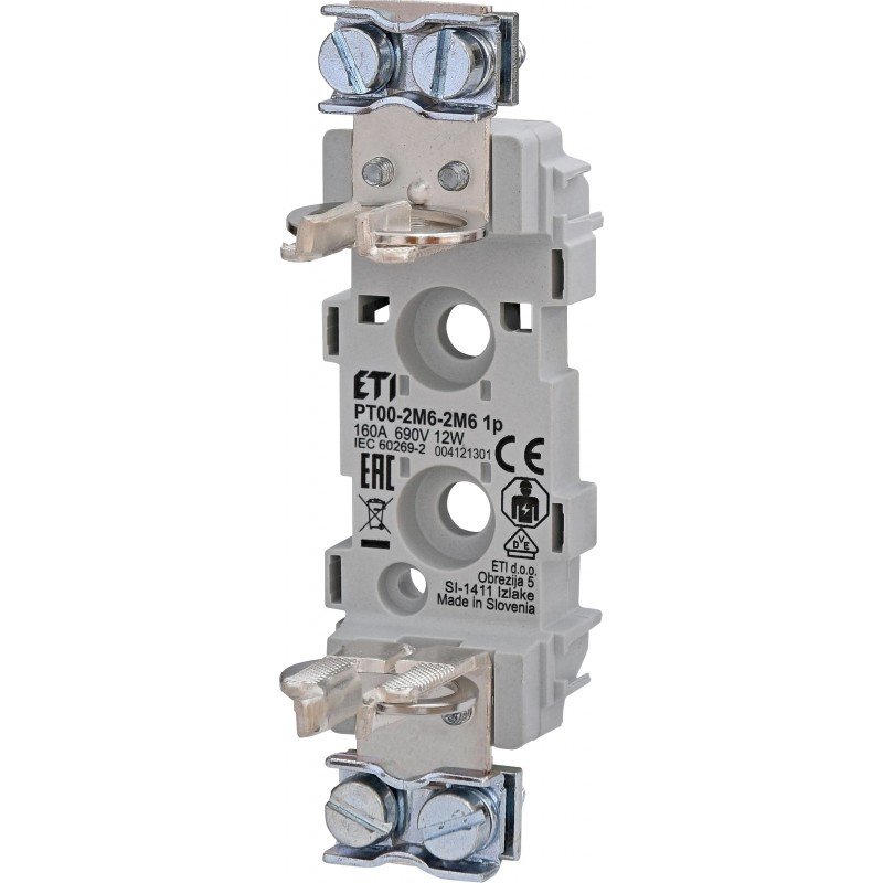 Корпус запобіжника PT 00 2M6-2M6 1p 004121301