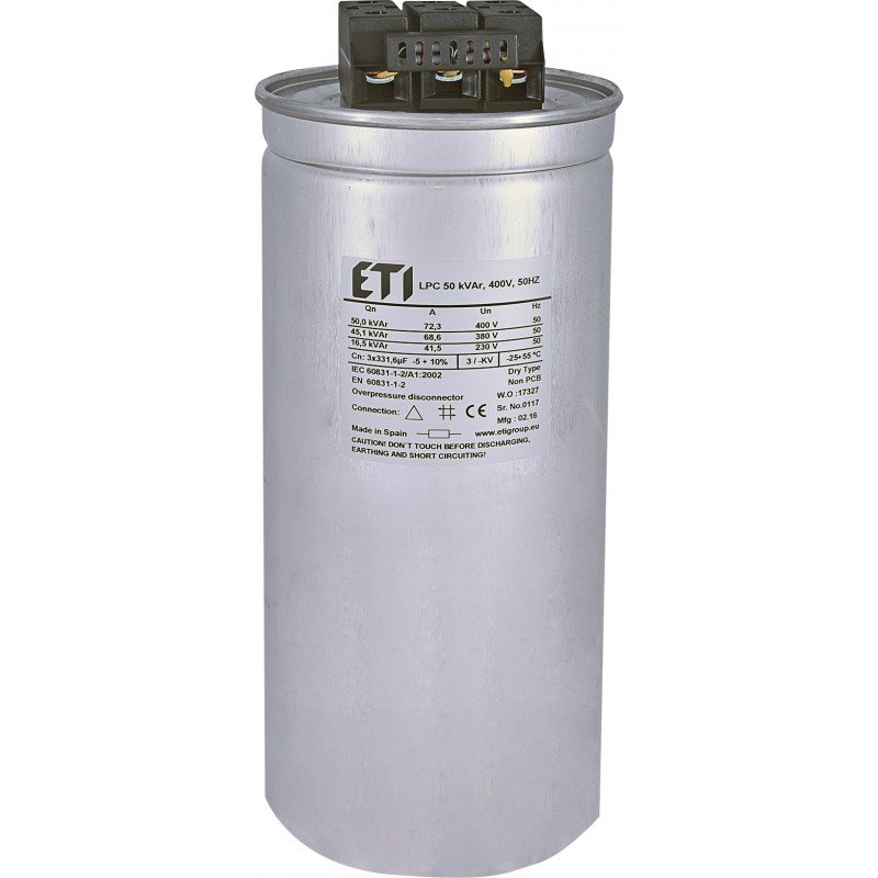 Конденсатор LPC 50 kVAr, 400V, 50HZ 004656757
