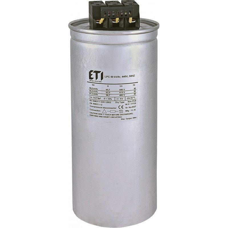 Конденсатор LPC 50 kVAr, 440V, 50HZ 004656767