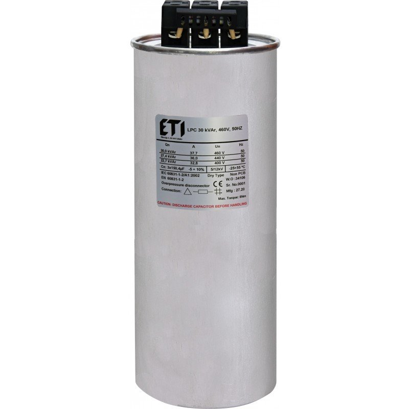 Конденсатор LPC 30 kVAr, 460V, 50HZ 004656775