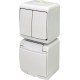 Вимикач з розеткою VRHP-2s 004668027
