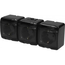Розетка RHE-3sd-BL 004668092