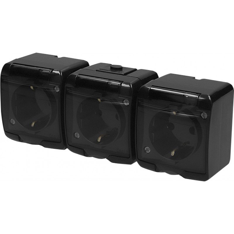 Розетка RHE-3sd-BL 004668092