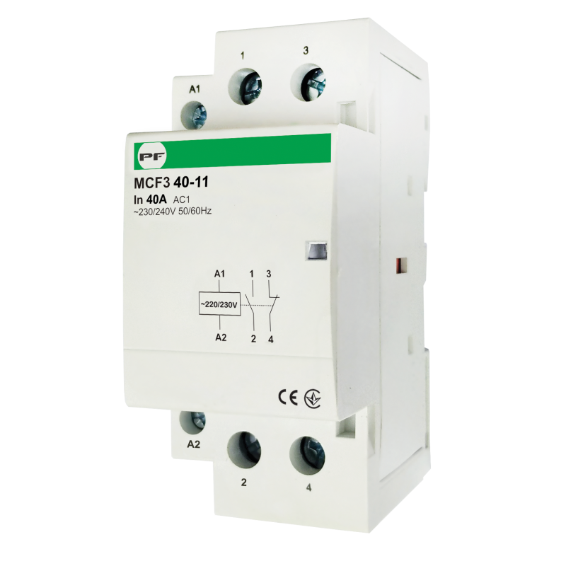 Магнітний пускач MCF3 40A 1NО 1NC 230V