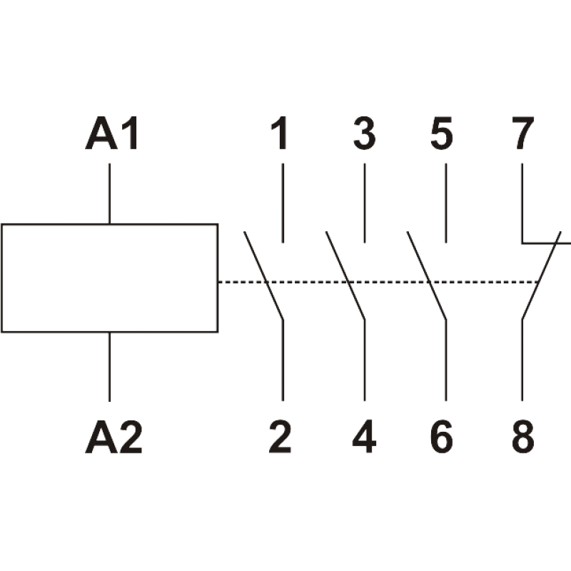 Магнітний пускач MCF3i 40A 3NO 1NC 24V