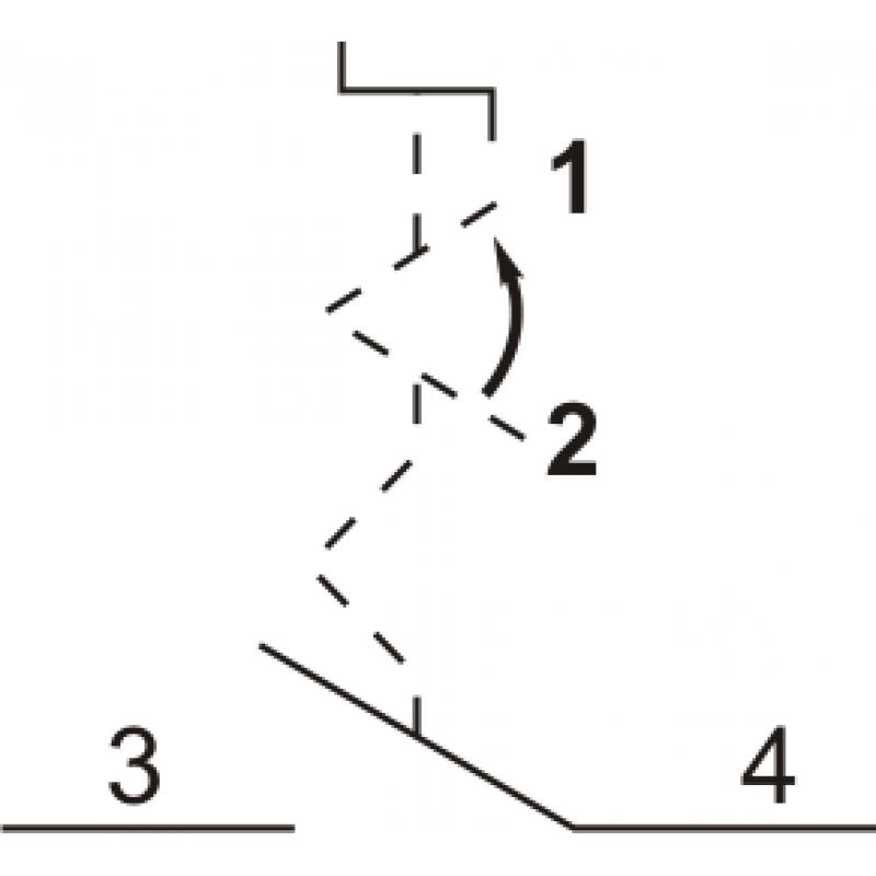 Вимикач кнопковий металевий FP4-BD41 1NО (чорний)