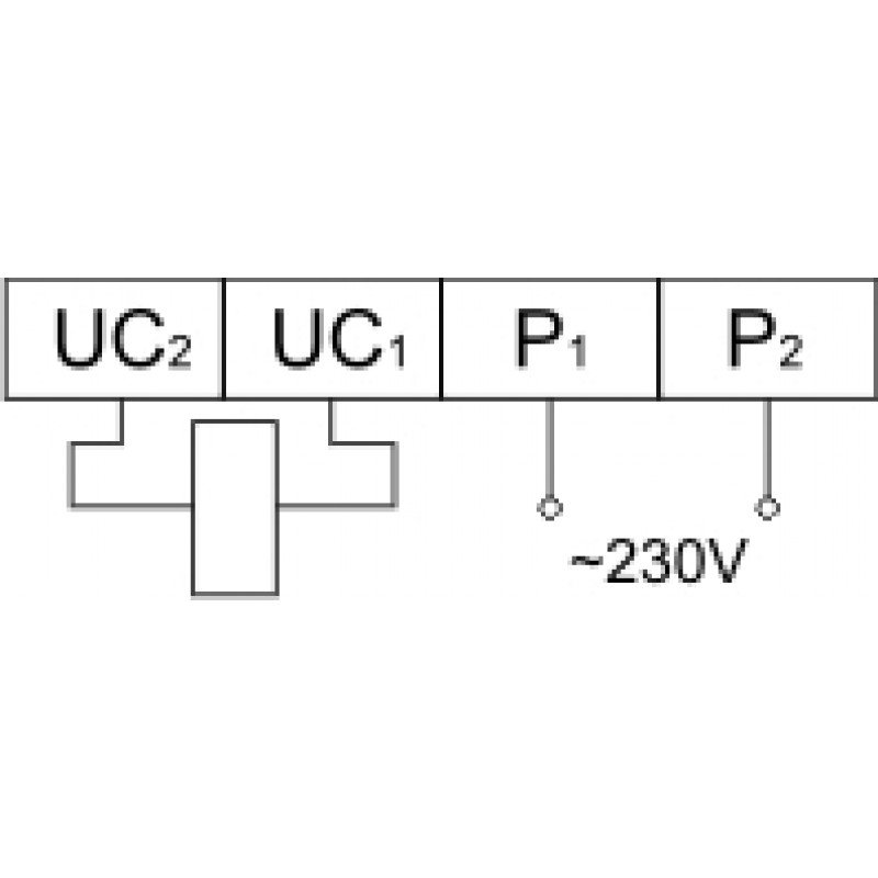Розчіплювач мінімальної напруги F/UV2 до FMC2 АС230V