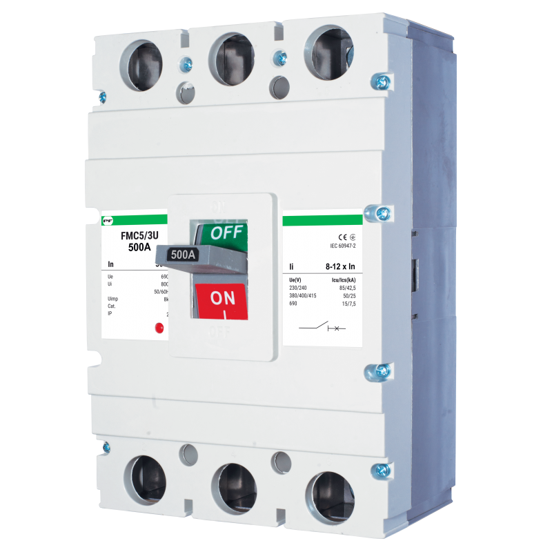 Автоматичний вимикач FMC5/3U 3P 500A 50kA (5-10In)