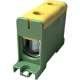 Клема FT1150G 1Р,Cu:35-150 / Al:35-150 35-150мм2, жовто-зелена